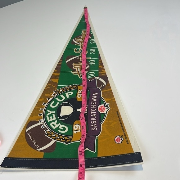 1995 CFL Football Felt Pennant - Picture 7 of 7